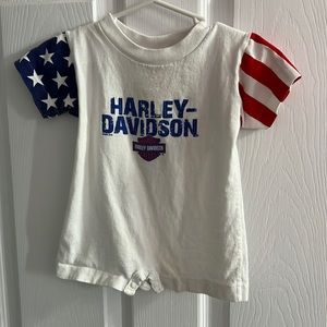 Harley Davidson romper